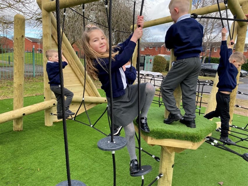 Active Play Mayhem for The Lancaster School, Lincolnshire! Main Image